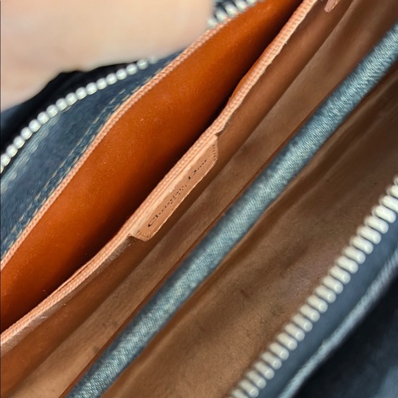 Dior Blue Denim East West shoulder bag - Picture 9 of 11